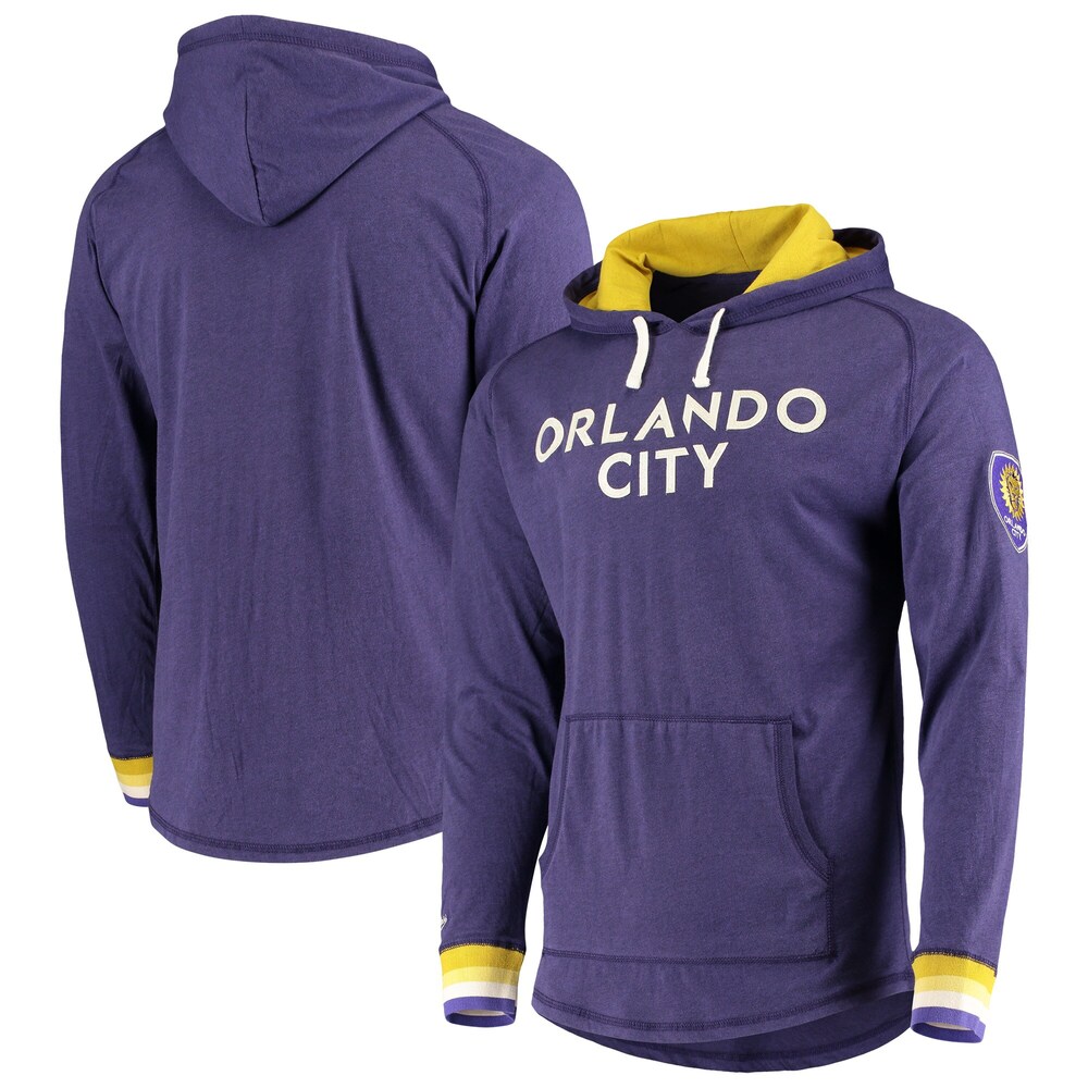 Mitchell & Ness Men's Purple Orlando City SC Lightweight Pullover Hoodie Size S